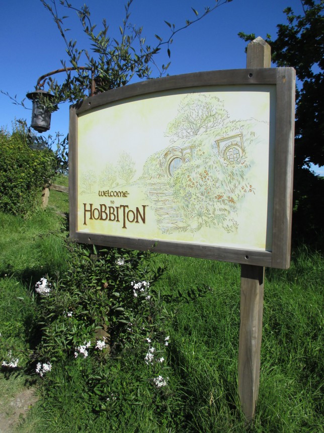 Visiting the set of Hobbiton, New Zealand