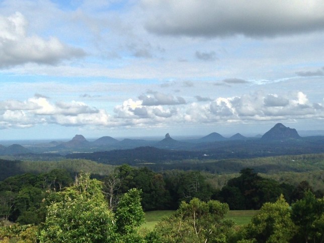 Glasshouse mountains