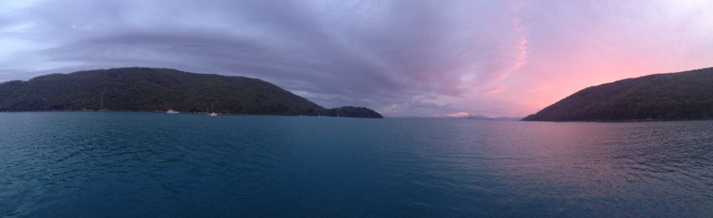 Whitsundays sunset