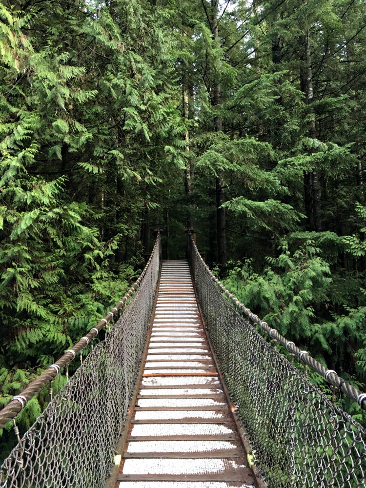 Capilano suspension bridge vs Lynn Canyon Park